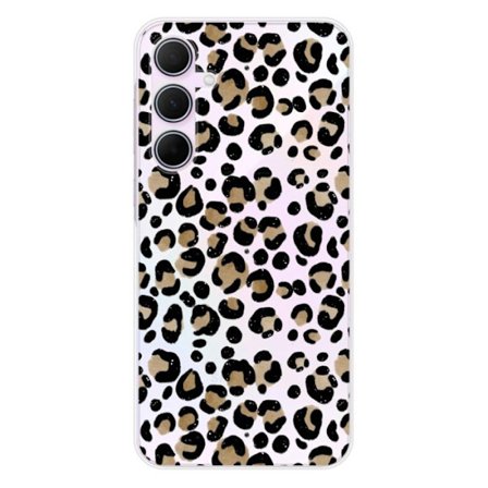 Silicone-fodral - Kompatibel med Samsung Galaxy A55 5G - leoparddesign