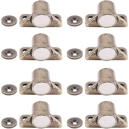 8 st Skåp & Dörr Magnetisk Spärr Hake Skåp Beslag