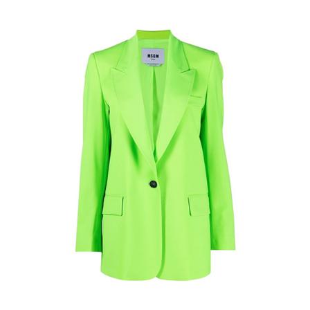 Msgm Blazers Grøn, Dame, Størrelse: 2XS