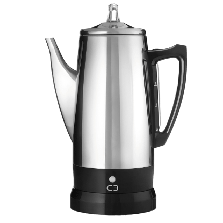C3 Perkolator Original 6kp Köksmaskiner Unisex Silver