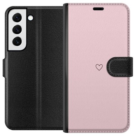 Plånboksfodral till Samsung Galaxy S22 5G med Litet Hjärta