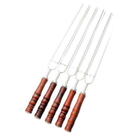 5 stk Grillpinne BBQ Nål Lange Kebabespyd 5pcs