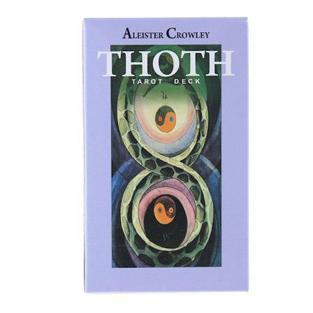 Thoth Tarot 78 kortin pakka, mystinen ennustaminen Oracle-pelin korttipeliin