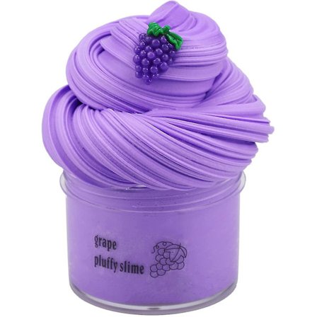 Fluffy Slime Putty For Kids Gave med 70ml Slime Leke Fluffy Anti-rivning Strekkbar Sky Slime Smør Slam Leke For Avslapping