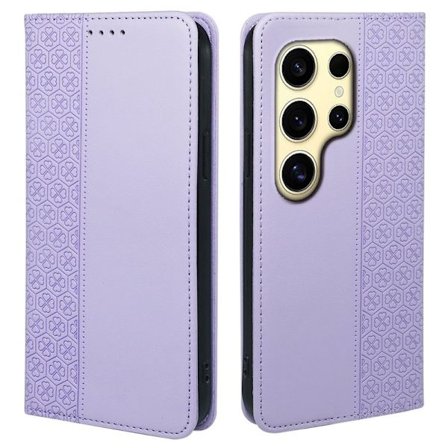 ABEEL Samsung Galaxy S26 Ultra Plånboksfodral Konstläder Flip - Lila