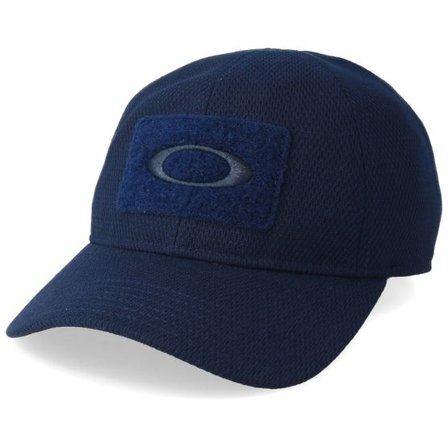 Oakley - Blå flexfit Keps - Si Cap Navy Flexfit @ Hatstore