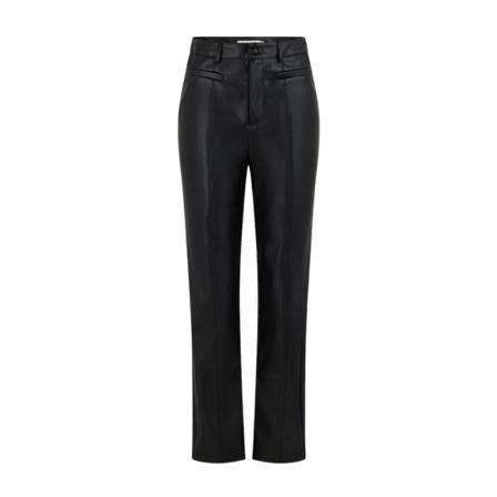 NAF Naf, Cropped Trousers Zwart, Dames, Maat:S