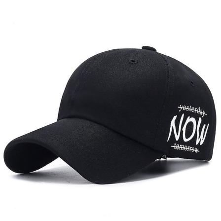 Papahatt Vintage Solhatt i nødstilet bomuld Cap Justerbar Polo Trucker Hovedbonad i unisex black
