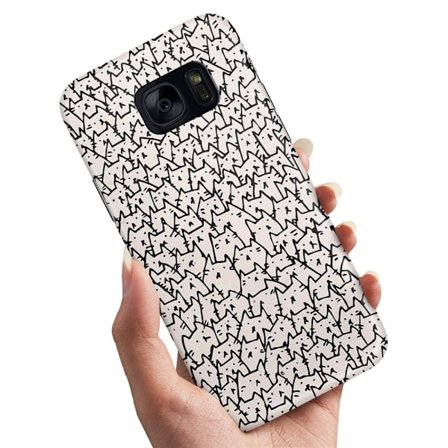 Cover / Mobilcover til Samsung Galaxy S7 Edge - Katgruppe