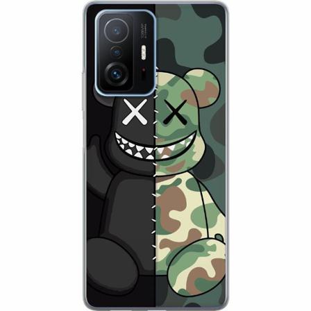 Xiaomi 11t Pro Genomskinligt Skal Army