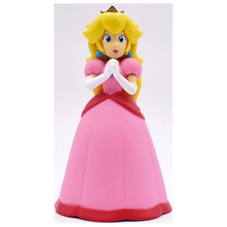 Rosa 6" All Star Collection Princess Peach Figur Leksak Present till Flickor, Rosa (FMY)