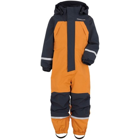 Didriksons Zeb Kids Coverall Children overalls Orange 80