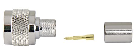 Televes 383801 Kontakt N-type, for 50 ohm N-14, hann, Antenneutstyr