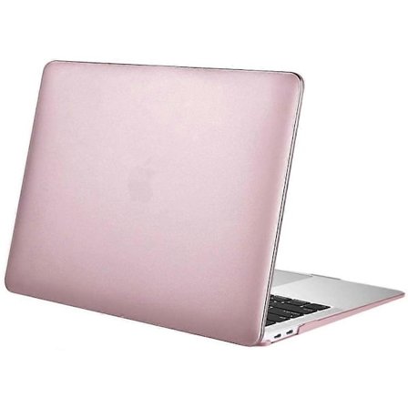 Roséguld Kompatibel med MacBook Air 13 tum Skal 2022 2021 2020 2019 2018 Släpp M1 A2337 A2179 A1932 Retina Display Touch ID-WELLNGS