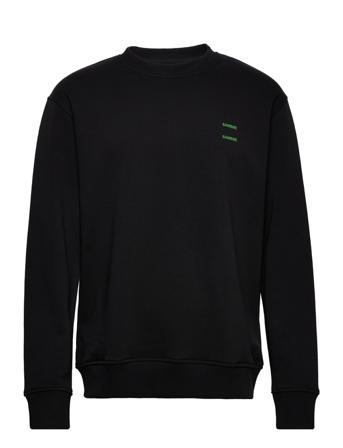 Joel Crew Neck 11414 Sweat-shirt Genser Svart Samsøe Samsøe
