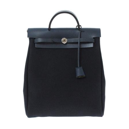 Hermès Vintage, Backpacks Blauw, Dames, Maat:ONE Size