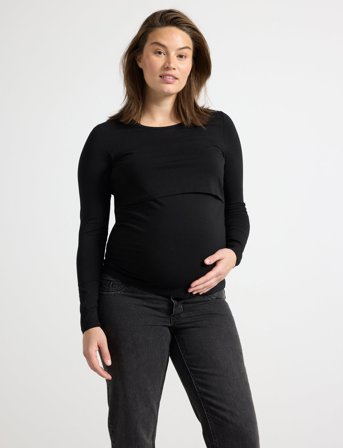 Lindex Top Mom Vera New Nursing - Black - XXL