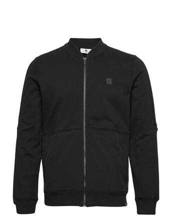 H11261_Men`s Sweat Cardigan Black Garcia