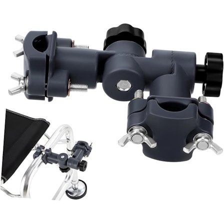 ING Parasolholder til fiskestol, holder til fisketilbehør, klemme, foldebænk, paraplyholder, fiskestol, fisketilbehør