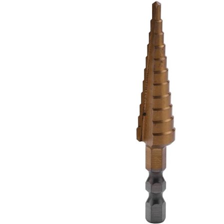 1/4 tum HSS-skaft höghastighetsstål titanbelagt stål 3-13 mm