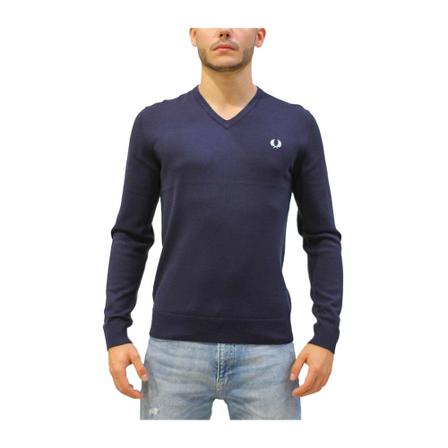 Fred Perry Sweater Blå, Herre
