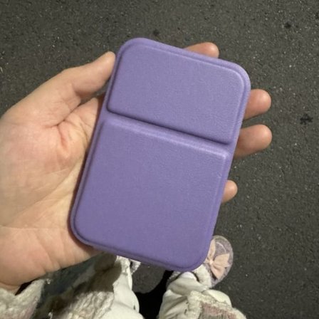 Desktop Makeup Mirror Handhållen Makeup Mirror LILA