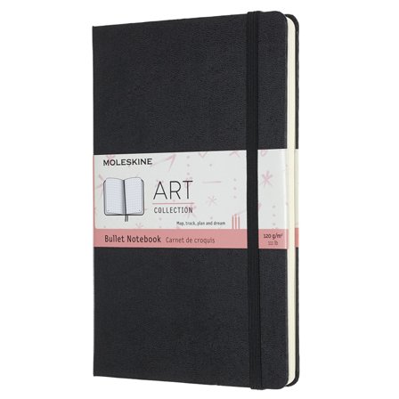 Moleskine Bullet Notebook ART collection Large Black