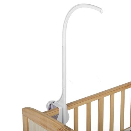 Baby Klockleksaksskallerfäste DIY Baby dekoration Hängarmsfäste (G-stil)Vit