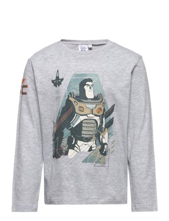 Long-Sleeved T-Shirt T-shirts Long-sleeved T-shirts Grå Toy Story