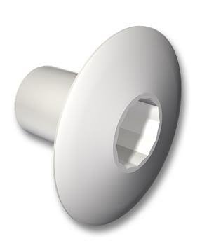 LK Systems 1872222 Ändkrage 16 mm, kupad, Värme