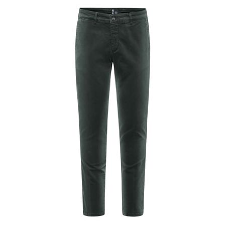 BomBoogie, Gabardine Trousers with Chino Pockets Grijs, Heren, Maat:W29