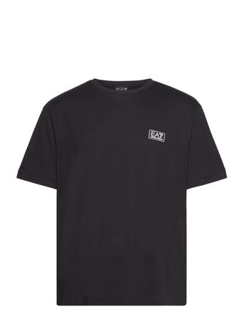 T-Shirts T-shirts Short-sleeved Svart EA7*Betinget Tilbud