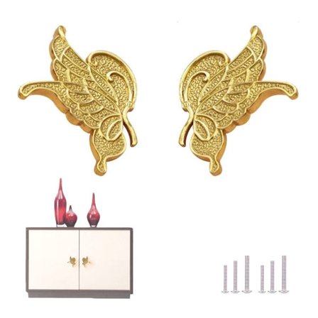 2stk Skab Knopper Skuffer Trækker Kommode Håndtag