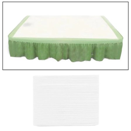 80 st Engångs Massage Lakan Tatuering Kroppsbehandling Massage Bordsdukar Tatueringsbäddskydd