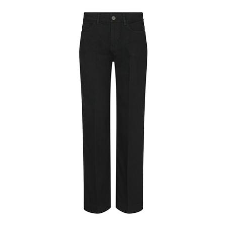 MOS Mosh, Straight jeans Zwart, Dames, Maat:W25