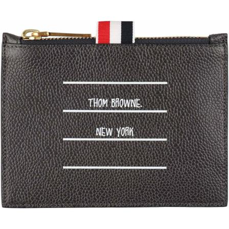 Thom Browne, Wallet Czarny, Mężczyzna, Rozmiar: ONE Size