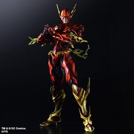 Play Arts The Flash DC Super Hero 25cm Model Actionfigur Legetøj KLB