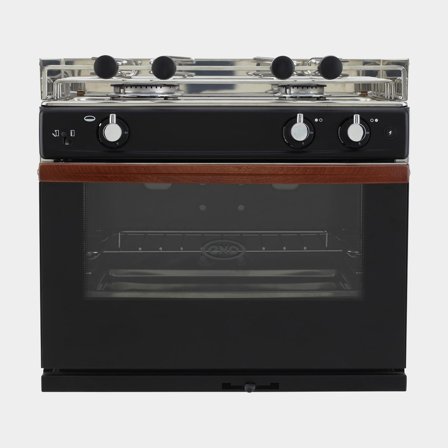 Cuisinière à gaz avec four ENO Gascogne, sans allumage piezo, 2 feux / 1 four + suspension cardan