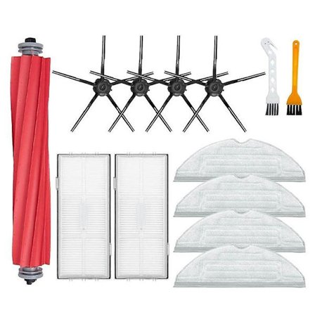 För Xiaomi Roborock S7 Maxv / S7 Maxv Plus Huvudsidoborste Filter Mopp(FMY)