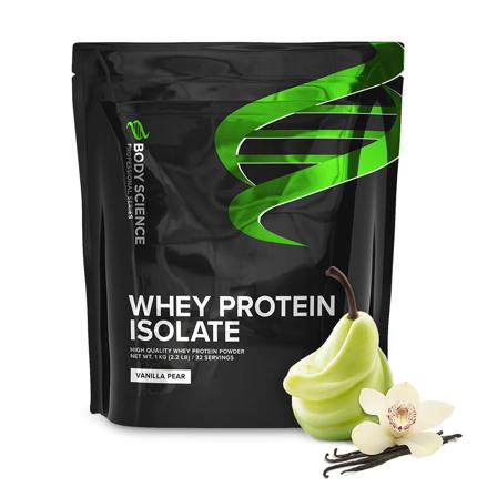 Whey Isolate - Pæresplitt - Proteinpulver pære og vanilje, Kosttilskudd, Proteinpulver, Isolat