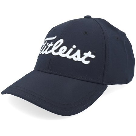 Titleist - Players Performance Ball Marker Black/White Adjustable Adjustable Black Cap - @ Hatstore