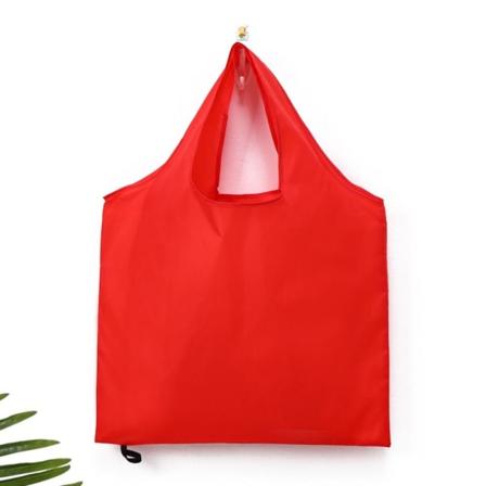 Sammenfoldelig indkøbstaske One Shoulder Håndtaske RØD 46X66CM red 46x66cm