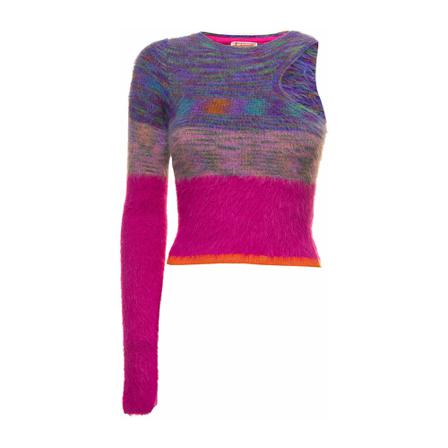 Andersson Bell, Round-neck Knitwear Roze, Dames, Maat:S