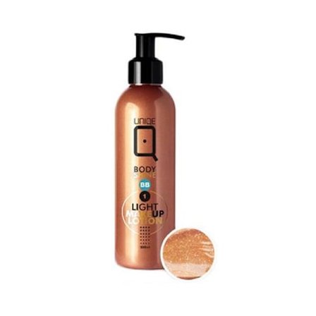 Uniqe - Body Shine - För ljus hy 200 ml - Silcare