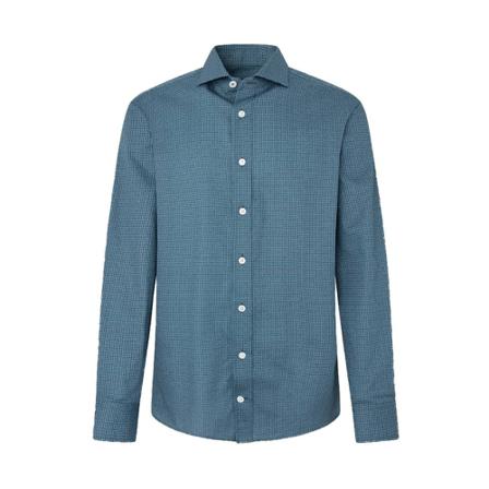 Hackett Shirts , Blauw , Heren , Maat: L