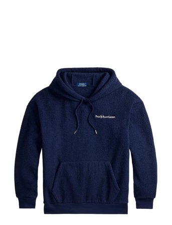 Polo Ralph Lauren | Relaxed Fit Logo Pile Fleece Hoodie | M