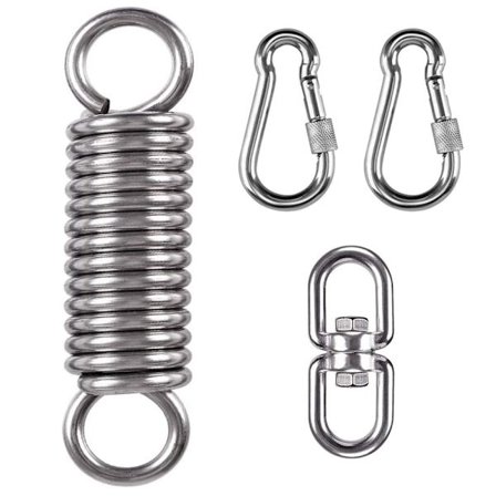 Hängmatta Stol Upphängningskit, Svängbar Upphängningskrok för Boxningssäckar, Hängstol, Gungsits, Verandagunga, 500 LB, Typ B