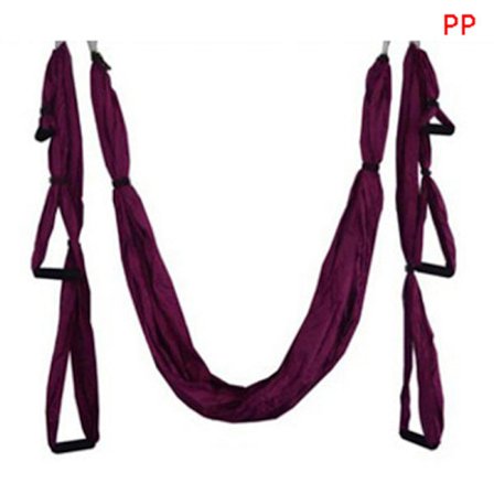 Yoga Swing Trapeze- Gravity Yoga Hammock Inversion för antenn Lila