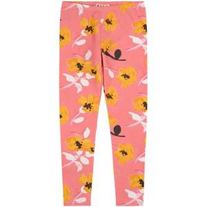 Kids - Marni Geranium Pink Leggings With A Flower Print - Bottoms - 14 years - Pink