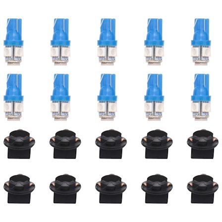 T10 194 168 LED-polttimo PC194 PC195 PC160 PC168 Mittaristo- ja kojelaudan valo Jääsininen 10 kpl